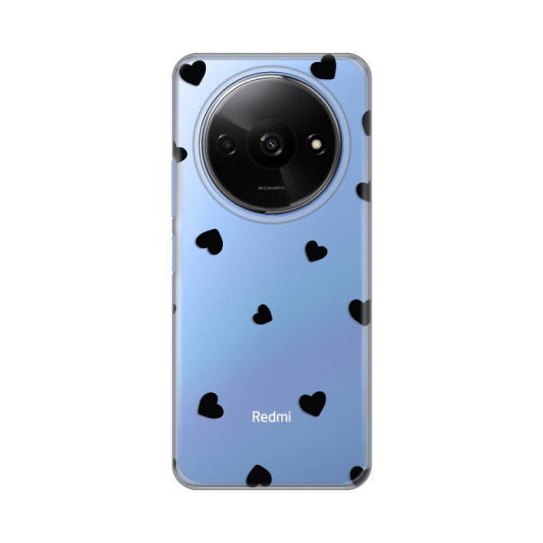 Maska za Xiaomi Redmi A3 Hearts Silikonska Print Skin - 8020199