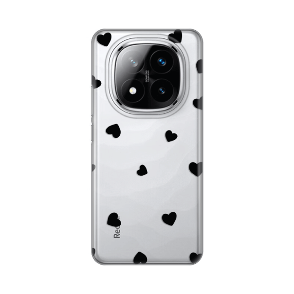 Torbica Silikonska Print Skin za Xiaomi Redmi Note 14 Pro Plus Hearts - 8020637