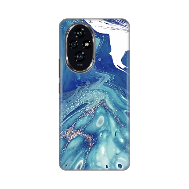 Torbica Silikonska Print za Honor 200 Blue Marble - 8020390