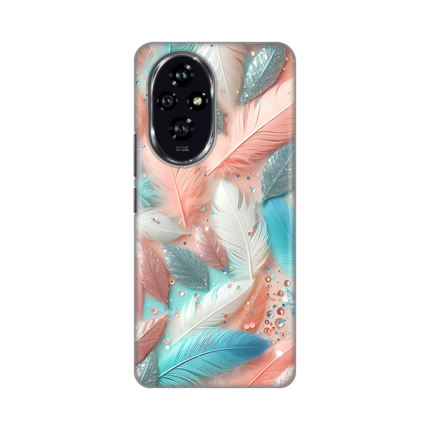 Torbica Silikonska Print za Honor 200 Pastel Feathers - 8020387
