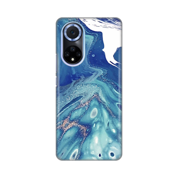 Maska za Honor 50/Nova 9 Blue Marble Silikonska Print - 8018378