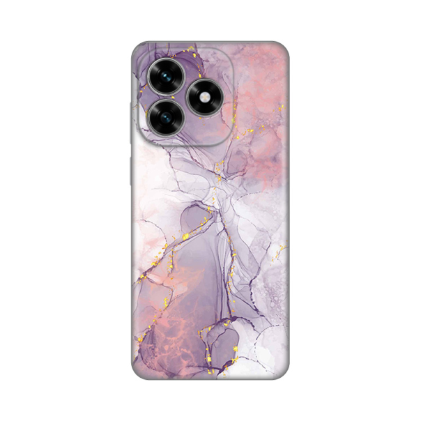 Maska za Honor X5c Plus Silikonska Print Pink Marble - 8021200