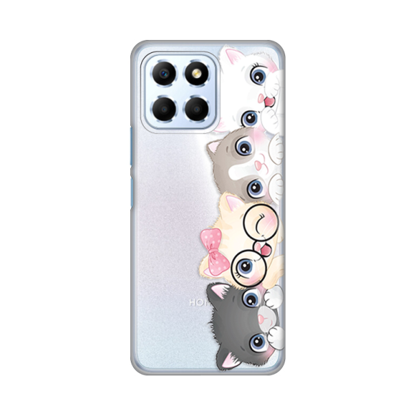 Torbica Silikonska Print Skin za Honor X6 Cats - 8019172