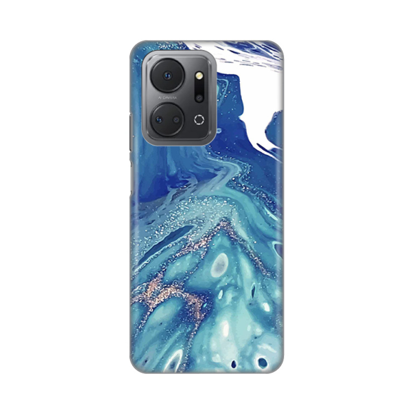 Torbica Silikonska Print za Honor X7a Blue Marble - 8019435