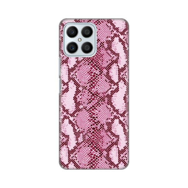 Torbica Silikonska Print za Honor X8 Pink Snake - 8018712