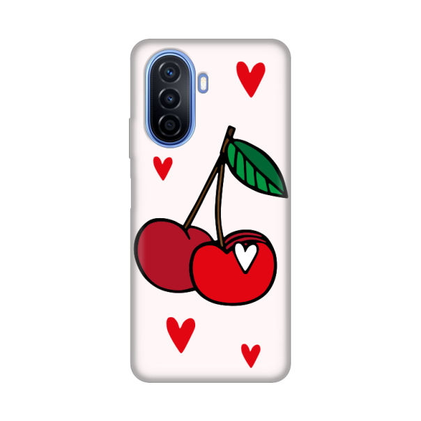 Torbica Silikonska Print za Huawei Y70/Y70 Plus Cherry - 8018886