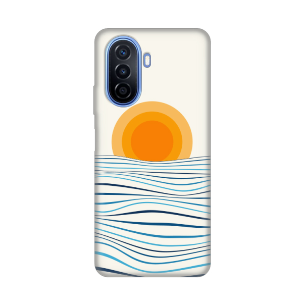 Torbica Silikonska Print za Huawei Y70/Y70 Plus Sunset - 8018896