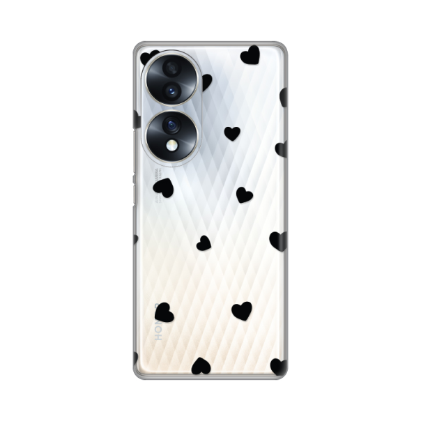 Torbica Silikonska Print Skin za Huawei Honor 70 Hearts - 8019102