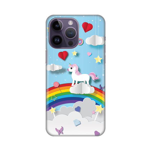 Torbica Silikonska Print za iPhone 14 Pro Max 6.7 Unicorn - 8019236