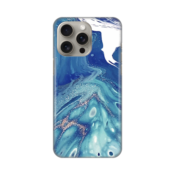 Maska za iPhone 15 Pro Max 6.7 Blue Marble Silikonska Print - 8019900