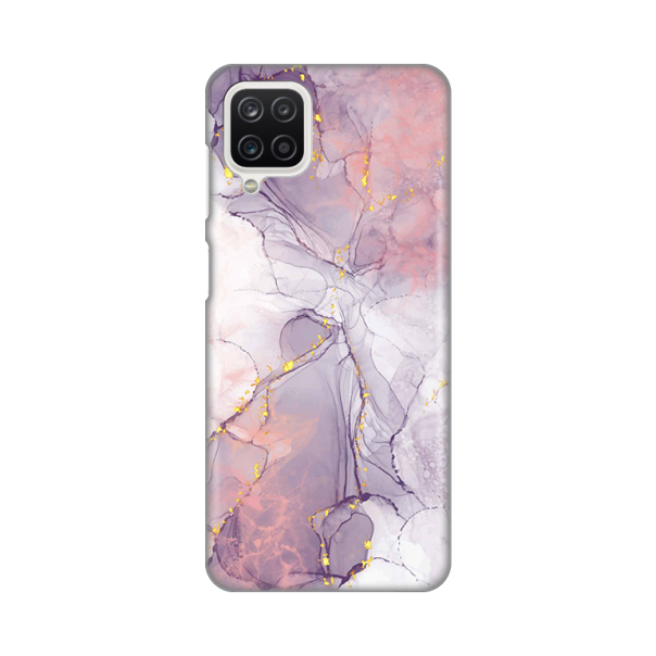 Maska za Samsung Galaxy A12 Silikonska Print Pink Marble - 8018103