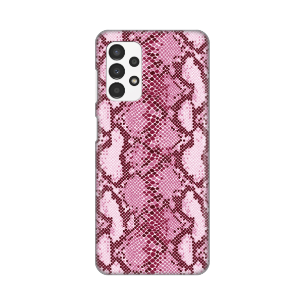 Maska za Samsung Galaxy A13 4G Silikonska Print Pink Snake - 8018665