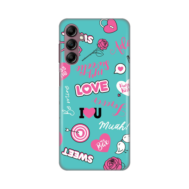 Maska za Samsung Galaxy A14 4/5G Love Silikonska Print - 8019461