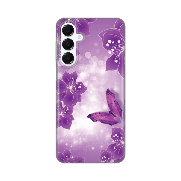 Torbica Silikonska Print za Samsung A165F Galaxy A16 Butterfly and Flowers - 8020558