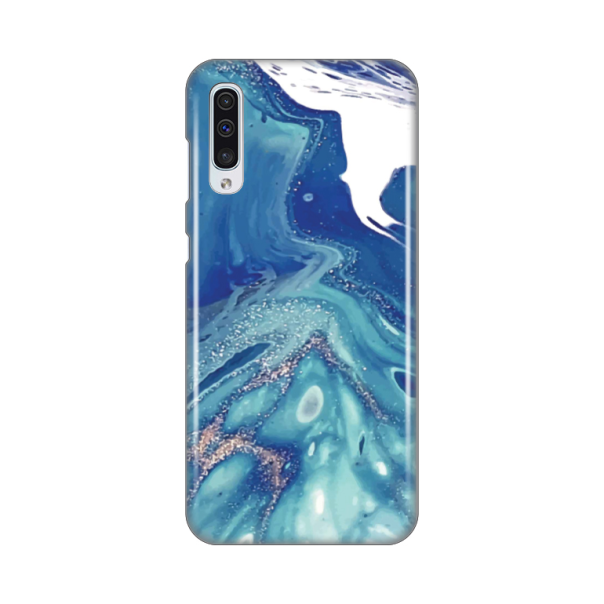 Maska za Samsung Galaxy A30s/A50/A50s Blue Marble Silikonska Print - 8018443