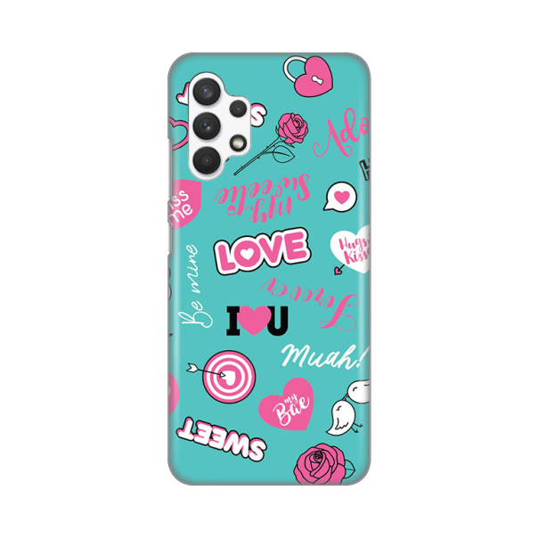 Torbica Silikonska Print za Samsung A325F Galaxy A32 4G Love - 8018733