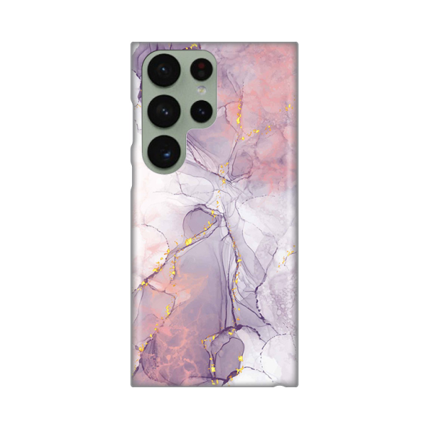 Maska za Samsung Galaxy S23 Ultra Silikonska Print Pink Marble - 8019383