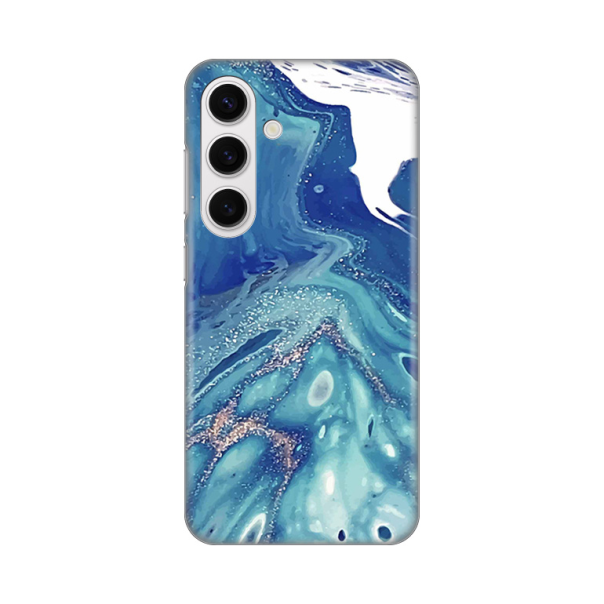 Maska za Samsung Galaxy S24 Blue Marble Silikonska Print - 8020033