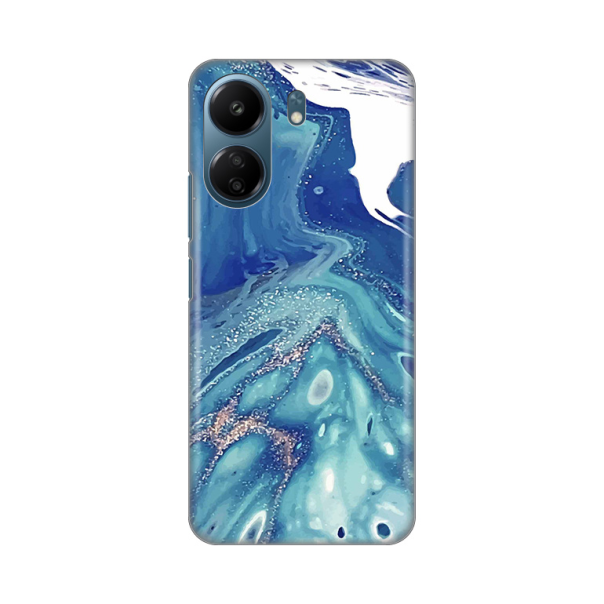 Maska za Xiaomi Redmi 13C Blue Marble Silikonska Print - 8019932