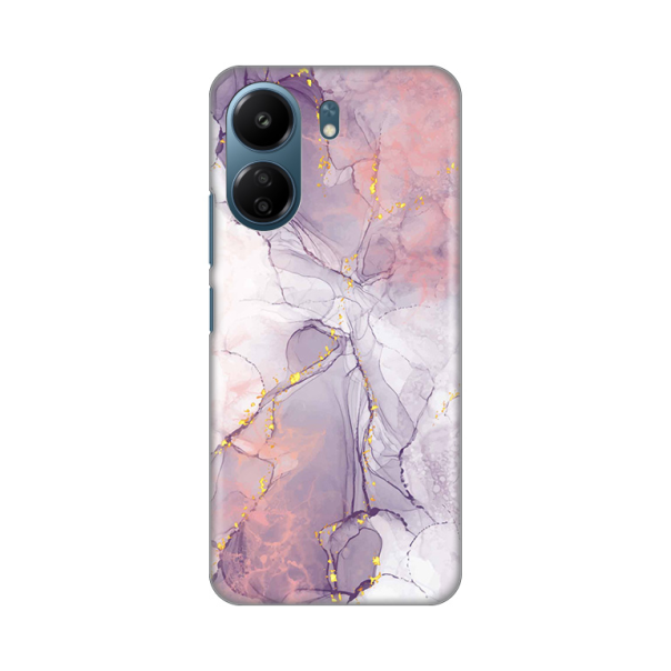 Maska za Xiaomi Redmi 13C Silikonska Print Pink Marble - 8019930