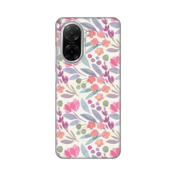 Maska za Xiaomi Redmi A5(173mm) Watercolor Flowers Silikonska Print - 8020767