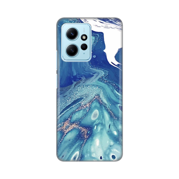 Torbica Silikonska Print za Xiaomi Redmi Note 12 4G (EU) Blue Marble - 8019672