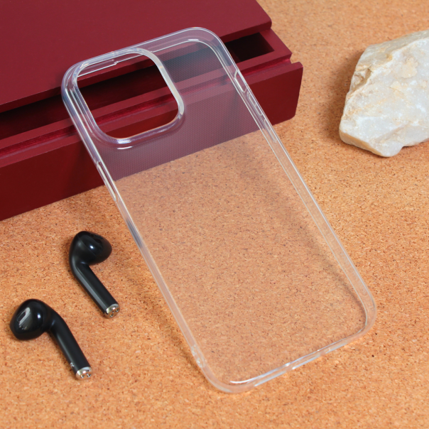 Torbica silikonska Skin za iPhone 15 Pro Max 6.7 transparent - 208998-1