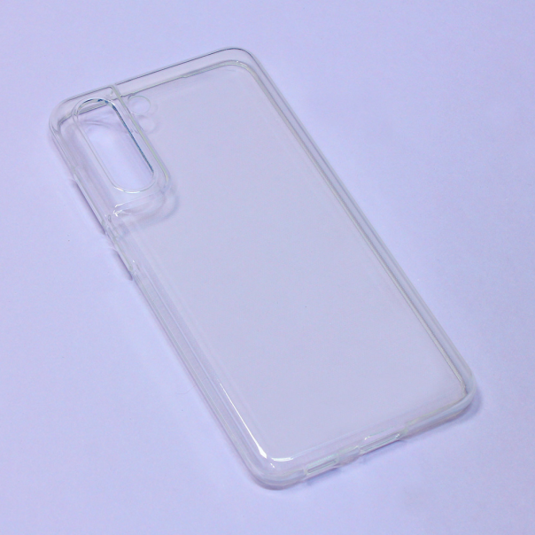 Maska za Samsung Galaxy S21 FE transparent silikonska Skin - 95226