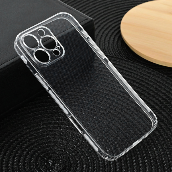 Maska za iPhone 16 Pro Max 6.9 transparent silikonska Ultra Thin with pluggy - 216107-1