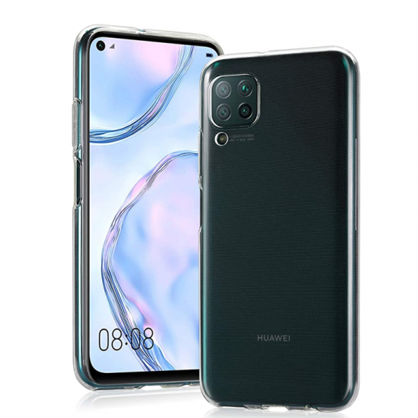 Maska za Huawei P40 Lite/Nova 6 SE transparent silikonska Ultra Thin - 79730-1