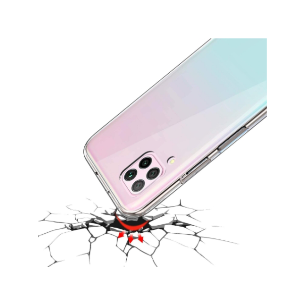 Maska za Huawei P40 Lite/Nova 6 SE transparent silikonska Ultra Thin - 79730-1