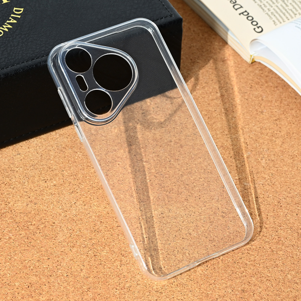 Maska za Huawei Pura 70 transparet silikonska Ultra Thin - 214491