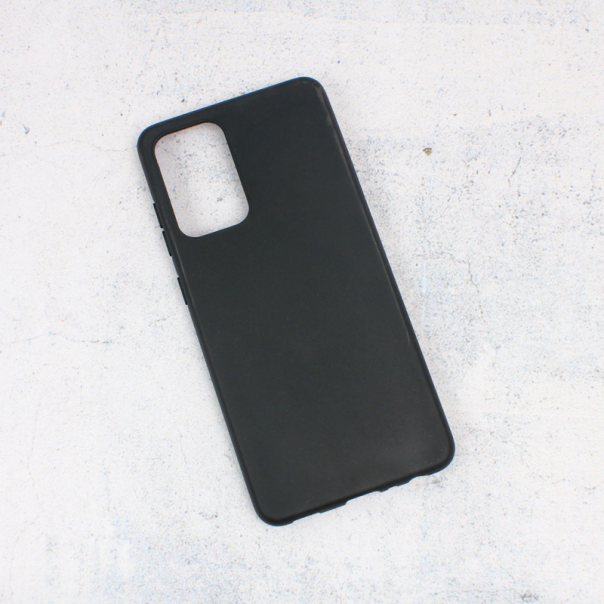 Maska za Samsung Galaxy A72 4G/5G (EU) mat silikonska Ultra Thin crna - 90797