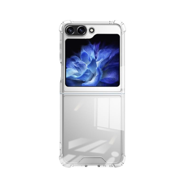 Maska za Samsung Galaxy Z Flip 5 transparent silikonska Ultra Thin - 209384-1