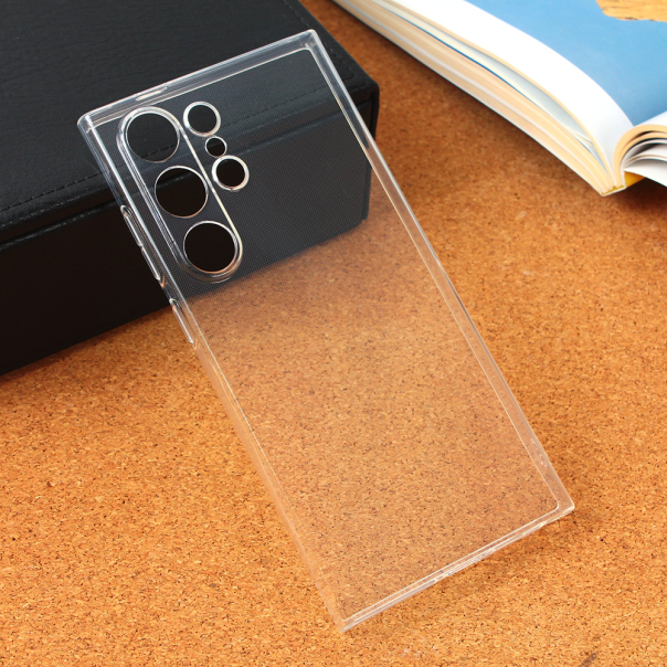 Maska za Samsung Galaxy S24 Ultra transparent silikonska Ultra Thin - 211219