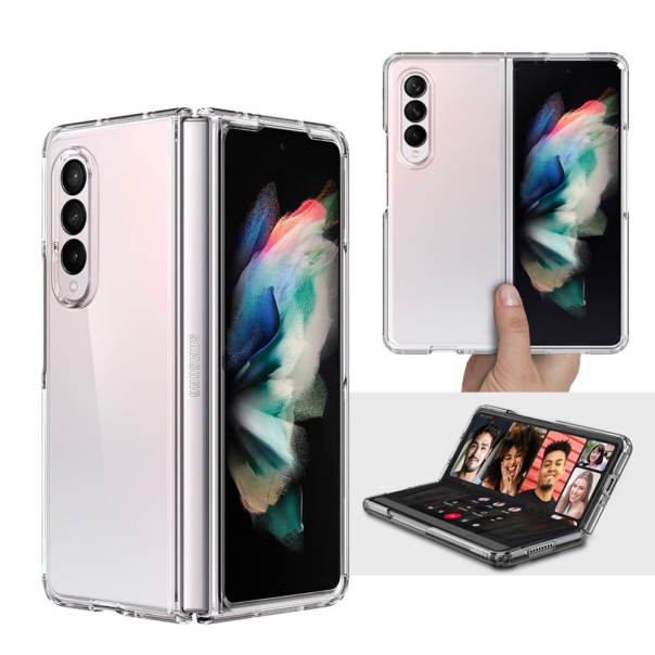Torbica silikonska Ultra Thin za Samsung Z Fold 3 transparent - 95512