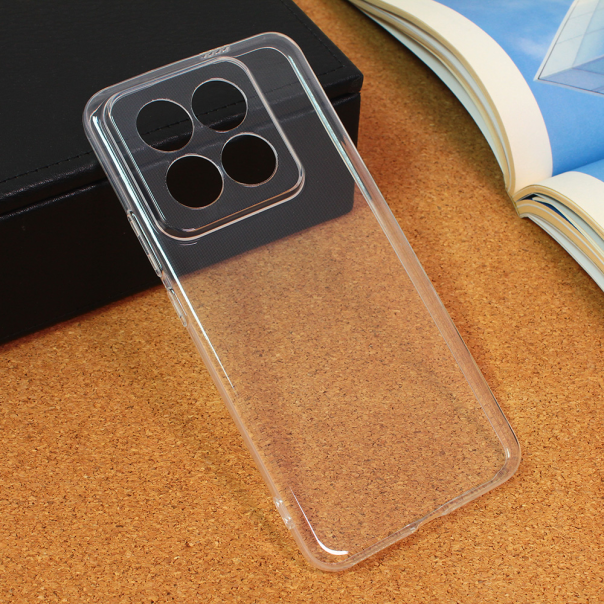 Maska za Xiaomi 14 Pro transparent silikonska Ultra Thin - 210664