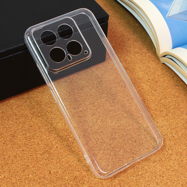 Maska za Xiaomi 14 transparent silikonska Ultra Thin - 210665