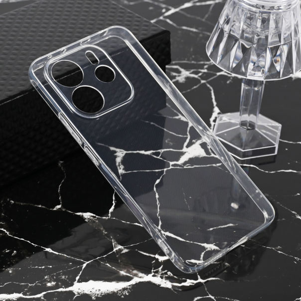 Maska za Xiaomi Redmi Note 14 4G (SRB) transparent silikonska Ultra Thin - 220476