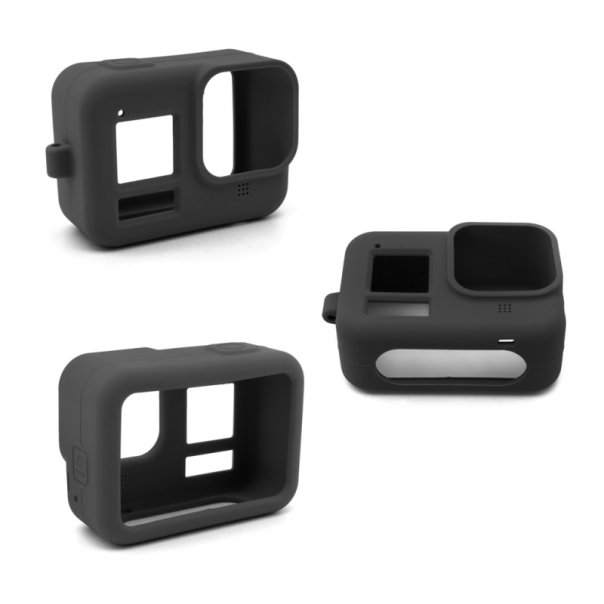 Torbica silikonska za GoPro Hero 8 crna - 78294