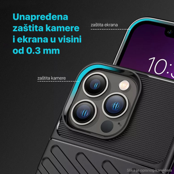 Torbica Slash za iPhone 14 Plus 6.7 crna - 204175