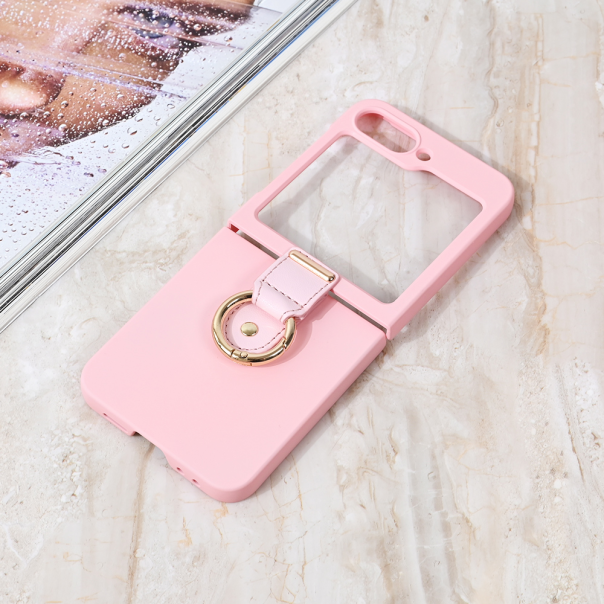 Maska za Samsung Galaxy Z Flip 6 5G Slim PC Protective roze - 215321-1