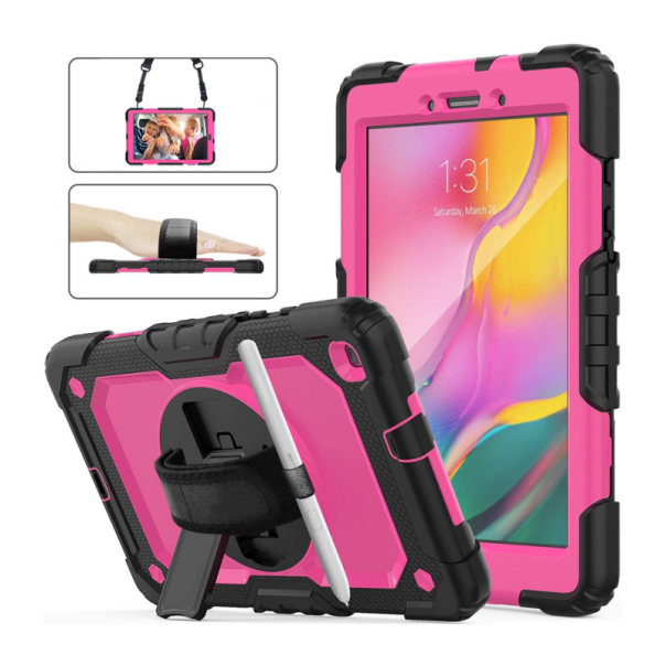 Torbica Smart Port za Samsung T290/T295 Galaxy Tab A8.0 2019 pink - 94183-1