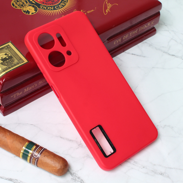 Maska za Honor X7a Soft Silicone crvena - 206859