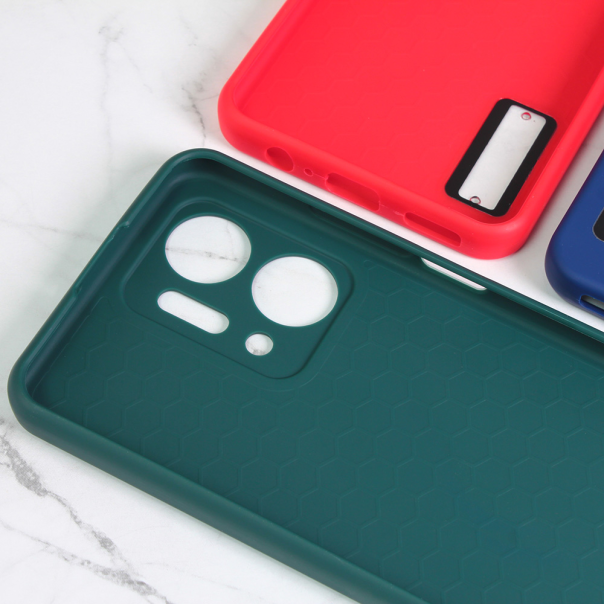 Maska za Honor X7a Soft Silicone zelena - 206861