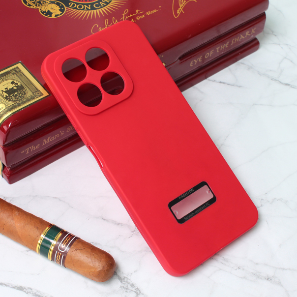 Maska za Honor X8a Soft Silicone crvena - 206863