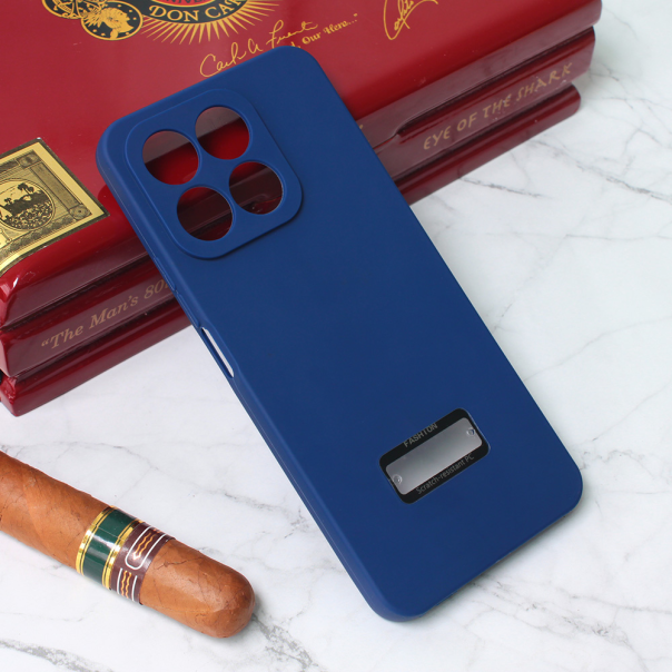 Maska za Honor X8a Soft Silicone plava - 206864