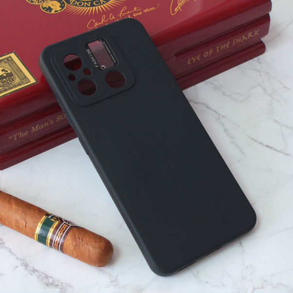 Maska za Xiaomi Redmi 12C Soft Silicone crna - 207474