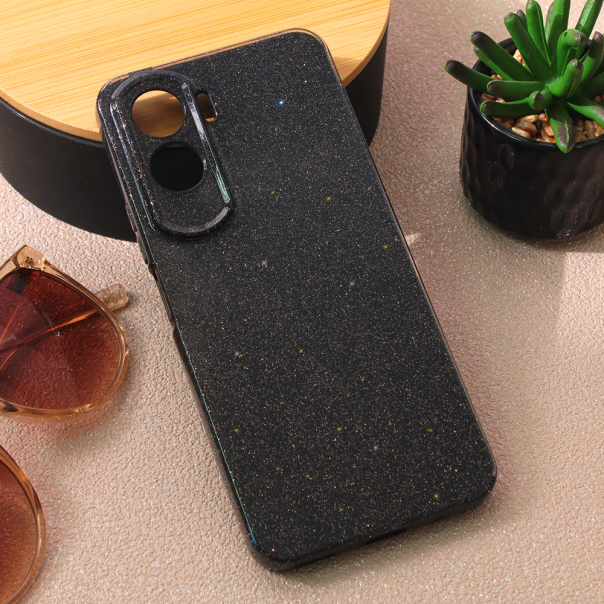 Torbica Sparkle Dust za Honor 90 Lite crna - 211022