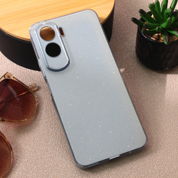 Torbica Sparkle Dust za Honor 90 Lite srebrna - 211027